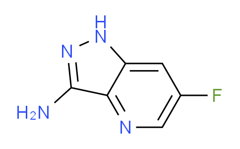 CAS No. 1207530-00-4, 6-Fluoro-1H-pyrazolo[4,3-b]pyridin-3-amine