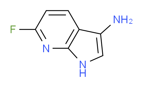 CAS No. 1190321-50-6, 6-Fluoro-1H-pyrrolo[2,3-b]pyridin-3-amine