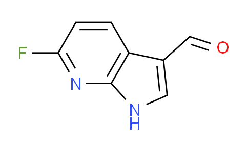 CAS No. 1190314-77-2, 6-Fluoro-1H-pyrrolo[2,3-b]pyridine-3-carbaldehyde