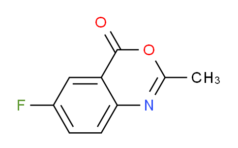 CAS No. 38520-78-4, 6-Fluoro-2-methyl-4H-benzo[d][1,3]oxazin-4-one