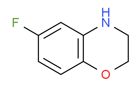 CAS No. 105655-00-3, 6-Fluoro-3,4-dihydro-2H-benzo[1,4]oxazine