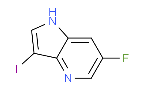 CAS No. 1190320-41-2, 6-Fluoro-3-iodo-1H-pyrrolo[3,2-b]pyridine