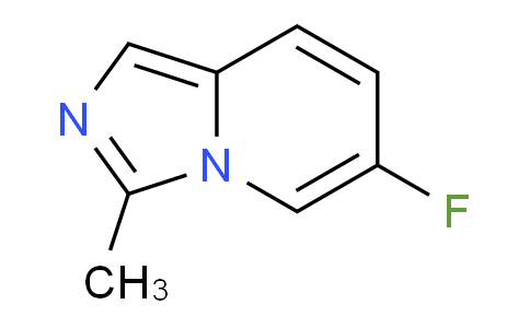 CAS No. 1426421-21-7, 6-Fluoro-3-methylimidazo[1,5-a]pyridine