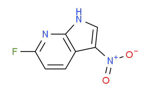 CAS No. 1190321-42-6, 6-Fluoro-3-nitro-1H-pyrrolo[2,3-b]pyridine