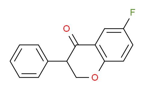 CAS No. 1370604-93-5, 6-Fluoro-3-phenylchroman-4-one