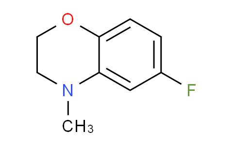 CAS No. 1267334-42-8, 6-Fluoro-4-methyl-2,3-dihydro-1,4-benzoxazine