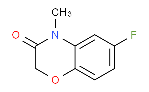 CAS No. 1260796-58-4, 6-Fluoro-4-methyl-2H-1,4-benzoxazin-3-one