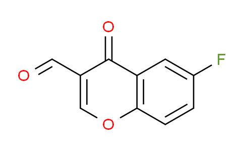 CAS No. 69155-76-6, 6-Fluoro-4-oxo-4H-chromene-3-carbaldehyde