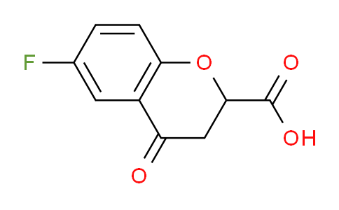 CAS No. 105300-40-1, 6-Fluoro-4-oxochroman-2-carboxylic acid