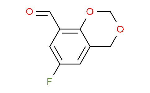 CAS No. 306934-87-2, 6-Fluoro-4H-benzo[d][1,3]dioxine-8-carbaldehyde
