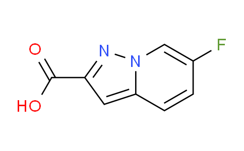 CAS No. 876379-76-9, 6-Fluoropyrazolo[1,5-a]pyridine-2-carboxylic acid