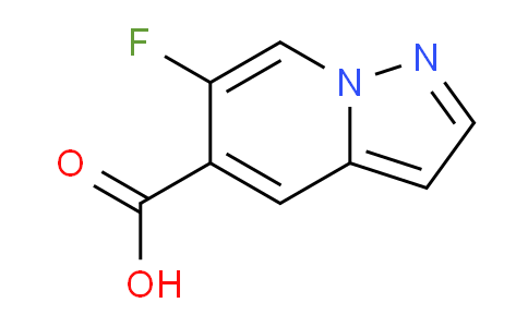 CAS No. 1356145-02-2, 6-Fluoropyrazolo[1,5-a]pyridine-5-carboxylic acid