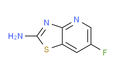 CAS No. 1206250-00-1, 6-Fluorothiazolo[4,5-b]pyridin-2-amine
