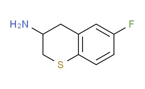 CAS No. 885270-51-9, 6-Fluorothiochroman-3-amine