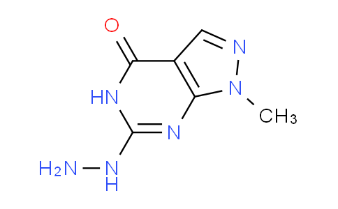 CAS No. 5463-93-4, 6-Hydrazinyl-1-methyl-1H-pyrazolo[3,4-d]pyrimidin-4(5H)-one