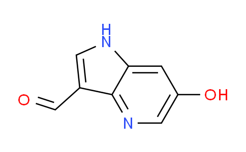 CAS No. 1190318-18-3, 6-Hydroxy-1H-pyrrolo[3,2-b]pyridine-3-carbaldehyde