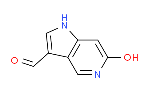 CAS No. 1098024-46-4, 6-Hydroxy-1H-pyrrolo[3,2-c]pyridine-3-carbaldehyde