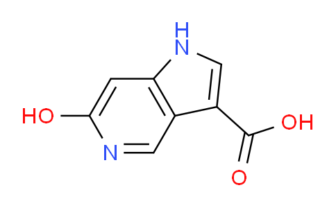 CAS No. 1190315-92-4, 6-Hydroxy-1H-pyrrolo[3,2-c]pyridine-3-carboxylic acid