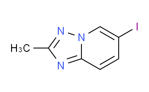 CAS No. 746668-57-5, 6-Iodo-2-methyl-[1,2,4]triazolo[1,5-a]pyridine