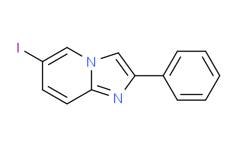 CAS No. 61982-63-6, 6-Iodo-2-phenylimidazo[1,2-a]pyridine
