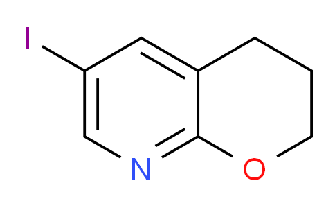 CAS No. 1346446-85-2, 6-Iodo-3,4-dihydro-2H-pyrano[2,3-b]pyridine