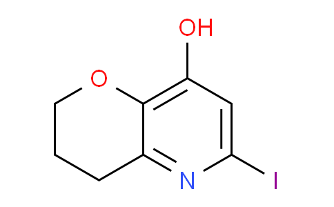 CAS No. 1346447-05-9, 6-Iodo-3,4-dihydro-2H-pyrano[3,2-b]pyridin-8-ol