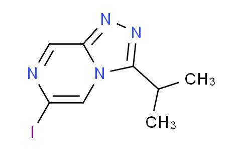 CAS No. 1956340-99-0, 6-Iodo-3-isopropyl-[1,2,4]triazolo[4,3-a]pyrazine