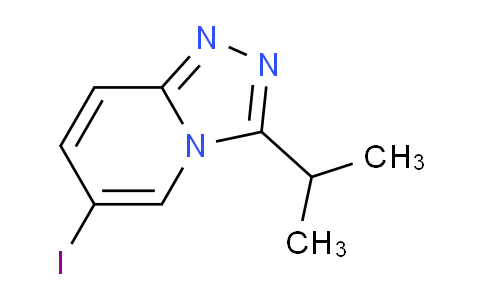CAS No. 1241507-66-3, 6-Iodo-3-isopropyl-[1,2,4]triazolo[4,3-a]pyridine