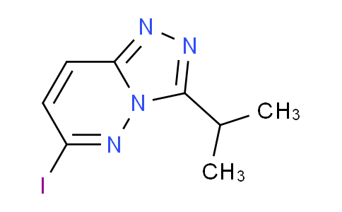 CAS No. 1097874-81-1, 6-Iodo-3-isopropyl-[1,2,4]triazolo[4,3-b]pyridazine