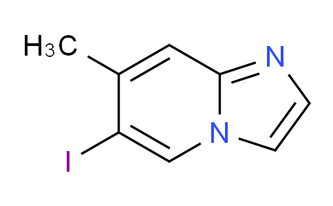CAS No. 1036991-04-4, 6-Iodo-7-methylimidazo[1,2-a]pyridine