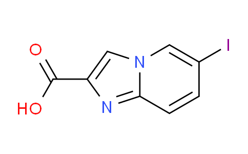 CAS No. 478040-59-4, 6-Iodoimidazo[1,2-a]pyridine-2-carboxylic acid