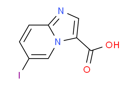 CAS No. 1426531-76-1, 6-Iodoimidazo[1,2-a]pyridine-3-carboxylic acid