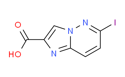 CAS No. 1216380-53-8, 6-Iodoimidazo[1,2-b]pyridazine-2-carboxylic acid
