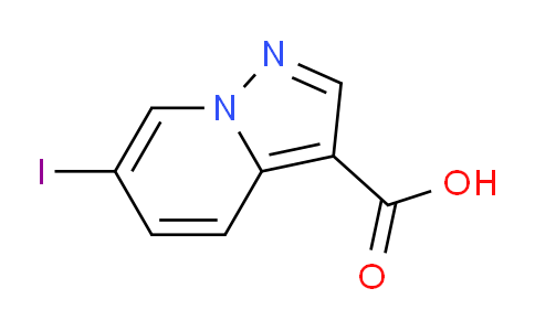 CAS No. 1220039-46-2, 6-Iodopyrazolo[1,5-a]pyridine-3-carboxylic acid