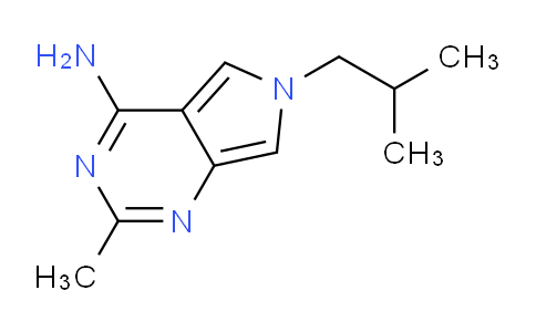 CAS No. 1707374-09-1, 6-Isobutyl-2-methyl-6H-pyrrolo[3,4-d]pyrimidin-4-amine