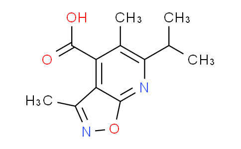 1352542-52-9 | 6-Isopropyl-3,5-dimethylisoxazolo[5,4-b]pyridine-4-carboxylic acid