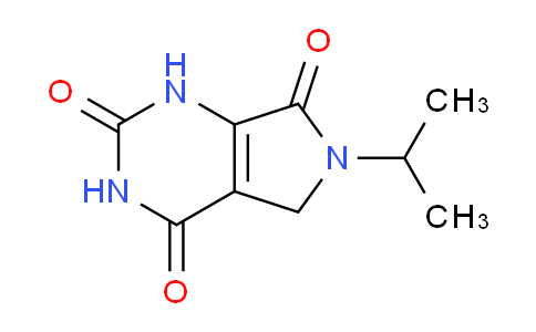 CAS No. 1079649-91-4, 6-Isopropyl-5,6-dihydro-1H-pyrrolo[3,4-d]pyrimidine-2,4,7(3H)-trione