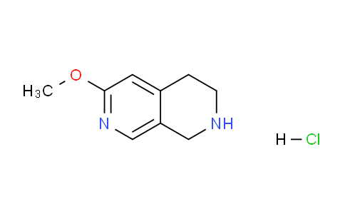 CAS No. 1951441-98-7, 6-Methoxy-1,2,3,4-tetrahydro-2,7-naphthyridine hydrochloride