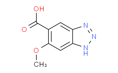 CAS No. 59338-92-0, 6-Methoxy-1H-benzo[d][1,2,3]triazole-5-carboxylic acid
