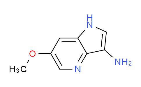 CAS No. 1190316-76-7, 6-Methoxy-1H-pyrrolo[3,2-b]pyridin-3-amine