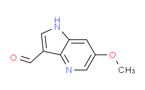 CAS No. 1190323-05-7, 6-Methoxy-1H-pyrrolo[3,2-b]pyridine-3-carbaldehyde