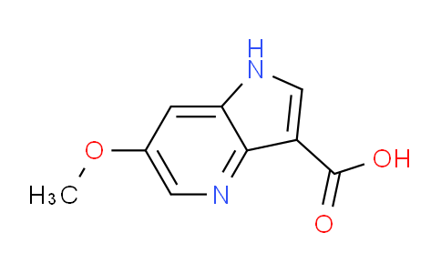 CAS No. 1190316-58-5, 6-Methoxy-1H-pyrrolo[3,2-b]pyridine-3-carboxylic acid