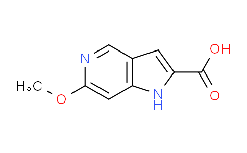 CAS No. 1260383-27-4, 6-Methoxy-1H-pyrrolo[3,2-c]pyridine-2-carboxylic acid