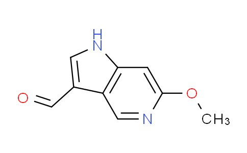 CAS No. 1190315-58-2, 6-Methoxy-1H-pyrrolo[3,2-c]pyridine-3-carbaldehyde