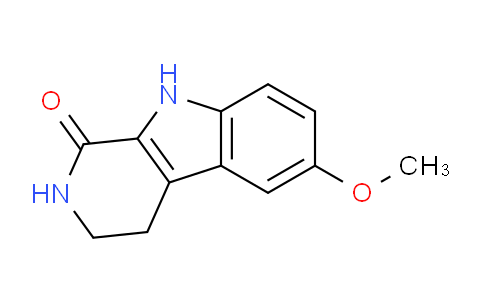 CAS No. 17952-87-3, 6-Methoxy-2,3,4,9-tetrahydro-1H-pyrido[3,4-b]indol-1-one