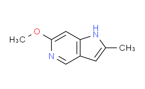 CAS No. 1190315-80-0, 6-Methoxy-2-methyl-1H-pyrrolo[3,2-c]pyridine