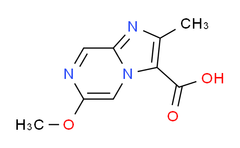 CAS No. 1558222-50-6, 6-Methoxy-2-methylimidazo[1,2-a]pyrazine-3-carboxylic acid