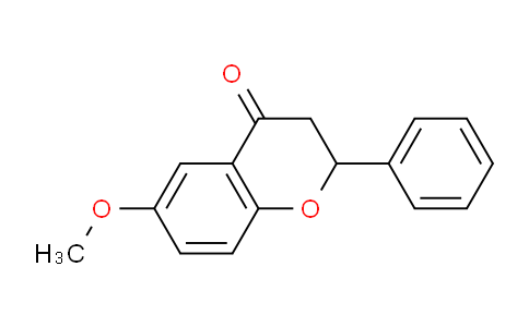 CAS No. 3034-04-6, 6-Methoxy-2-phenylchroman-4-one