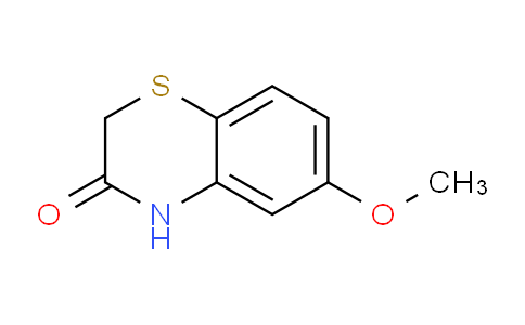 CAS No. 99286-44-9, 6-Methoxy-2H-benzo[b][1,4]thiazin-3(4H)-one
