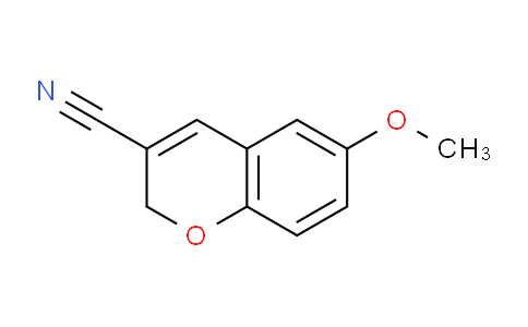 CAS No. 57543-71-2, 6-Methoxy-2H-chromene-3-carbonitrile
